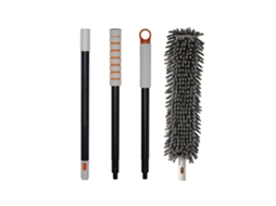 Escova De Limpeza Doméstica Com Cabo Extensível Flexível, Prática E Fácil De Usar. Nostalgia88