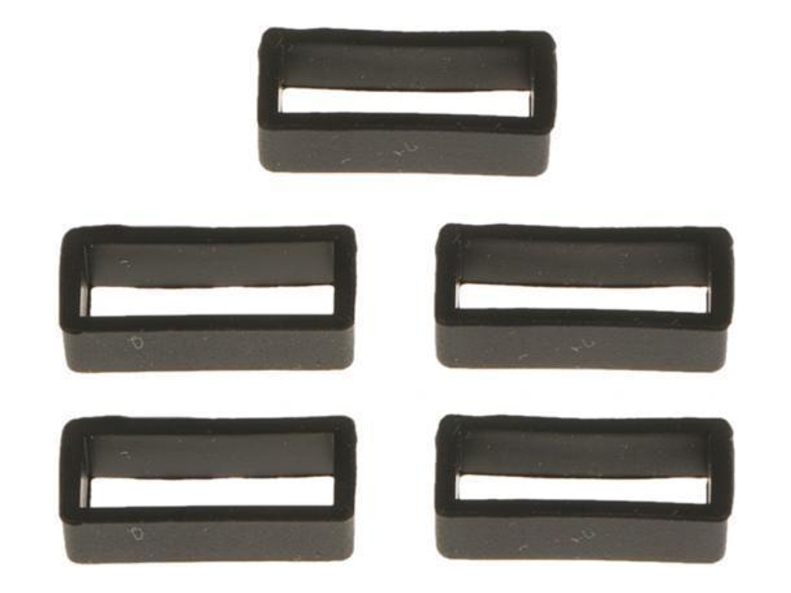 x 5 peças de suportes de fivela de borracha Lowmoose