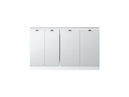 Móvel de Arrumação Sob Telhado Conjunto 2 140 X 83,8 X 46 Cm VICCO