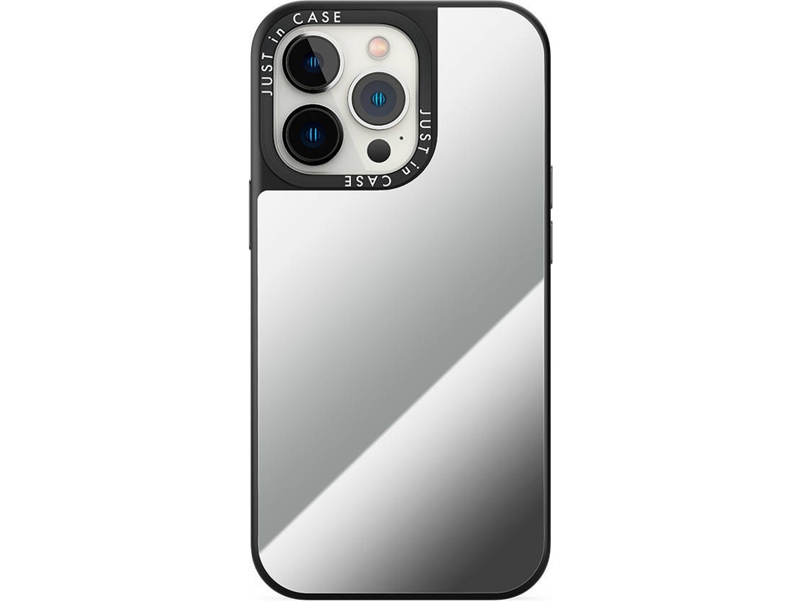 Capa JUST IN CASE Mirror iPhone 16 Pro Max (Outlet Grade A - Preto)