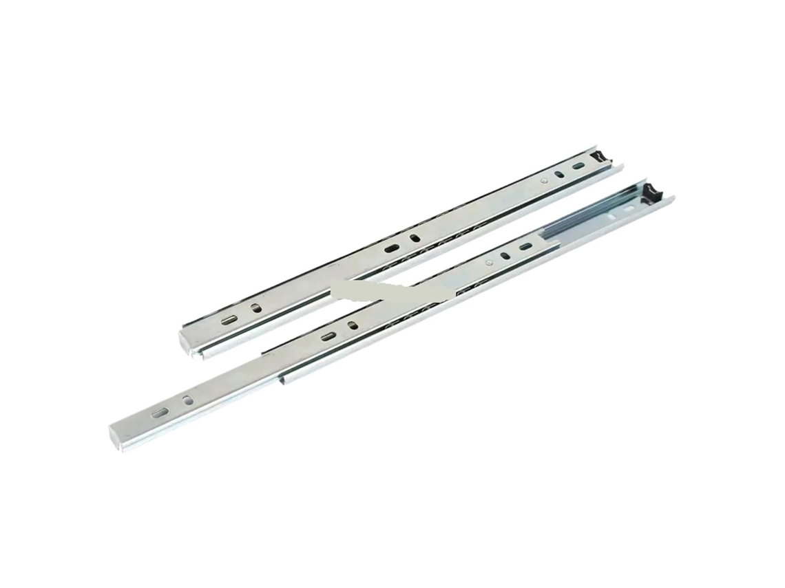 2 Peças De Trilho Deslizante Para Gaveta Com Rolamento Esferas 280mm 11de Comprimento 21