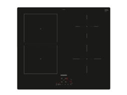 Cooktop de Indução 60Cm 4 Queimadores 6900W Preto Ed61Rbsb6E SIEMENS