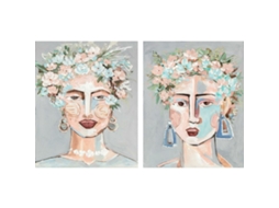 Flores Decorativa DKD HOME DECOR (Multicor)