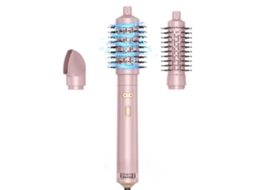 Secador Escova Rotativo 3 em 1 3 Temperaturas, Íons, 100 120v Rosa HEXINYIGJLY