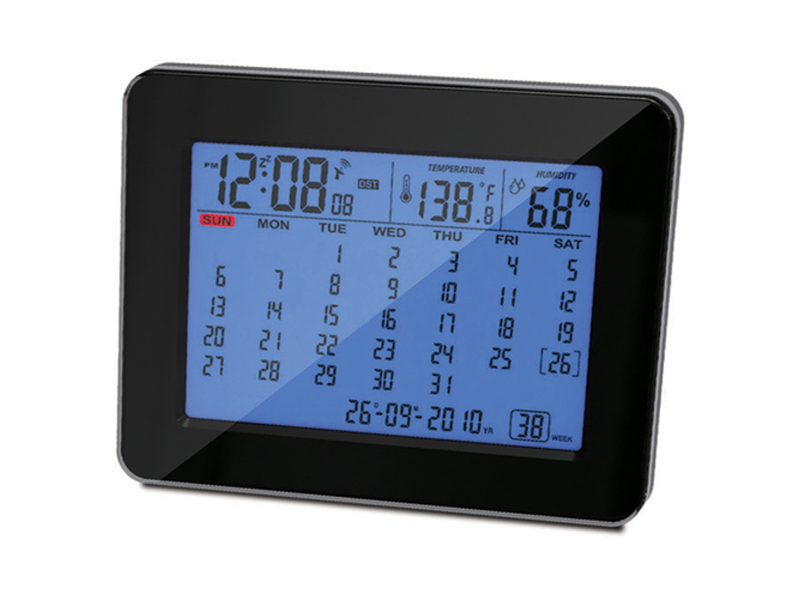 Relógio de Mesa TECHNOLINE WT 2500 (Preto)