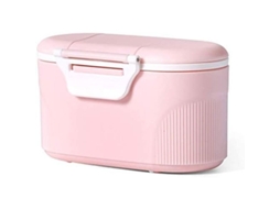 Dispensador De Polvo De Fórmula Portátil, Caja Hermética Para Leche Y Snacks Con Nivelador Y Cuchara