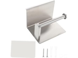 Suporte De Papel Higiênico De Parede Fácil De Usar
