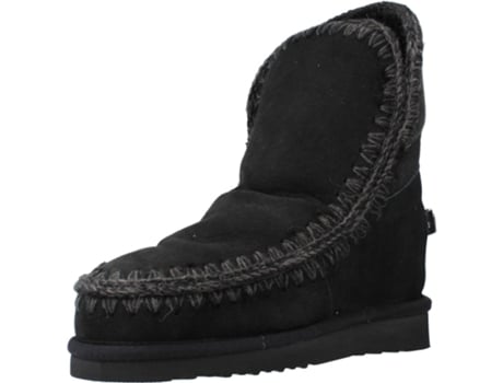 Sapatos de Mulher MOU Inner Wedgesh Camurça Preto (41)