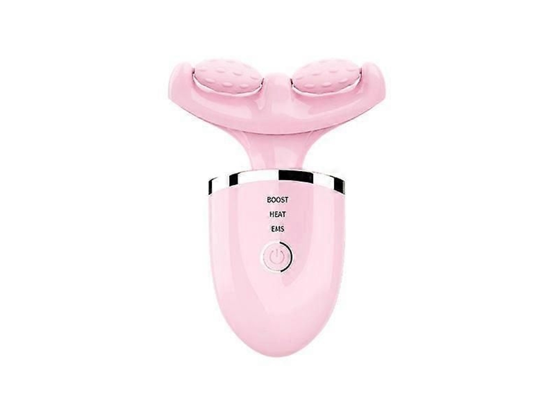 Massageador Facial e de Pescoço com Aquecimento Led para Lifting Beleza Facial, Duplo. GOKOCO