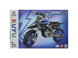 Maquete puzzle Moto Racing KY7085 (463 pcs) Novo