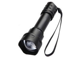 Lanterna Tática Led 3w/940nm-t20, Infravermelhos, Iv, 850nm/940nm, Visão Noturna, Zoom, Com Bateria 18650, À Prova De Água Ipx6