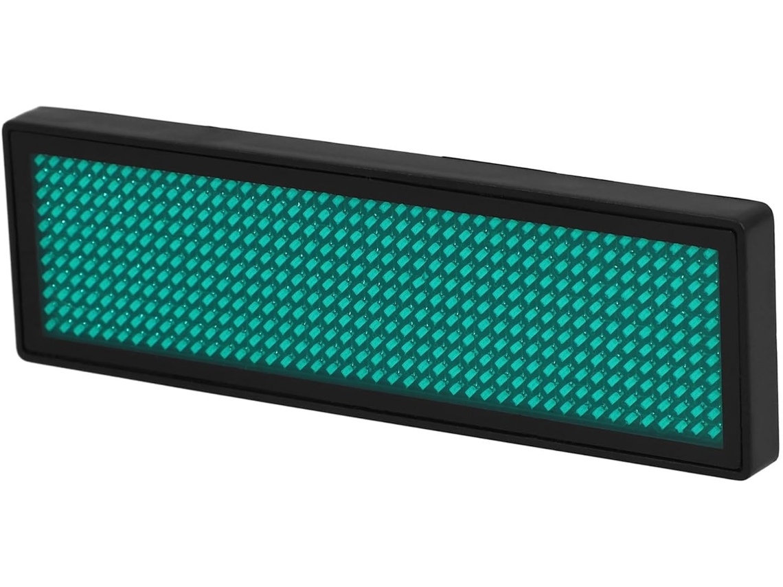 Letreiro Led Flexível Recarregável Com Display Programável, Bateria De 400mah E Caixa Plástico Preta Para Bares Salas