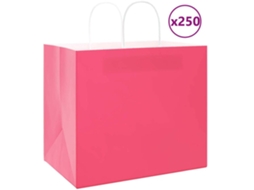 Paper Bag, Paper Bags Vidaxl Cor-de-rosa Papel (32 X 22 X 28 Cm)