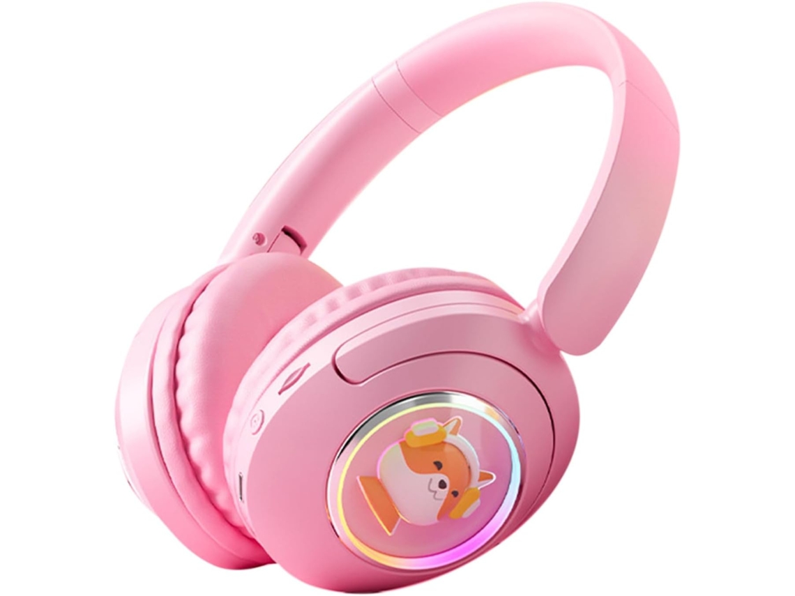 Fone de Ouvido Bluetooth com Efeito RGB 5.3 Qualidade Hifi JIAPEI