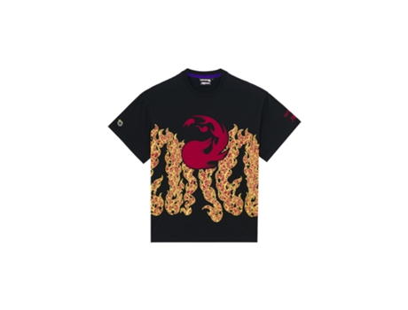 T-shirt De Homem Polvo Algodão Preto (xs)