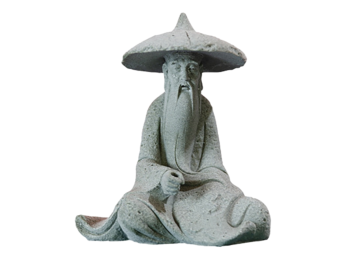 Mini Estátua de Pescador Zen S/MARCA