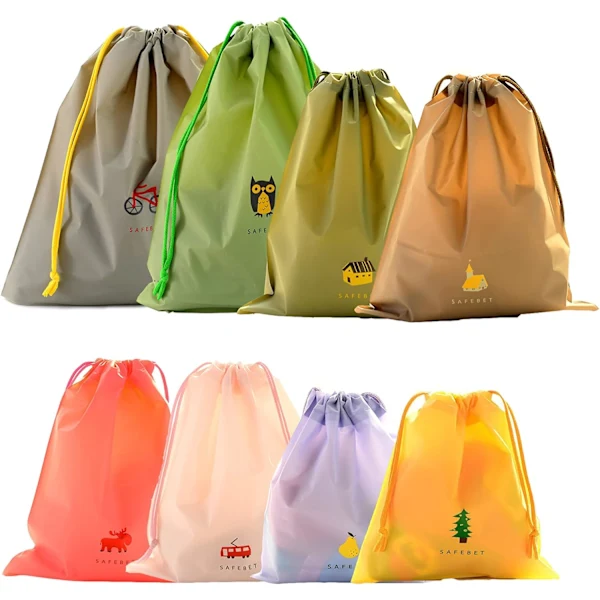 Bolsas Coloridas para Viagem, Impermeável, com Zíper, para Camping BRILVIBERA
