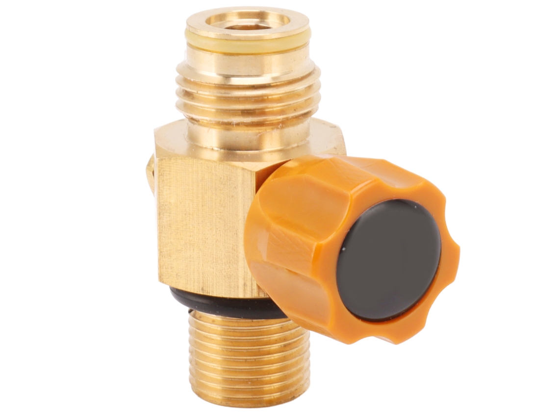 Adaptador Laxiscreed De Recarga De Co2 Com Conexão G1/2-14 E Pressão Até 5000 Psi