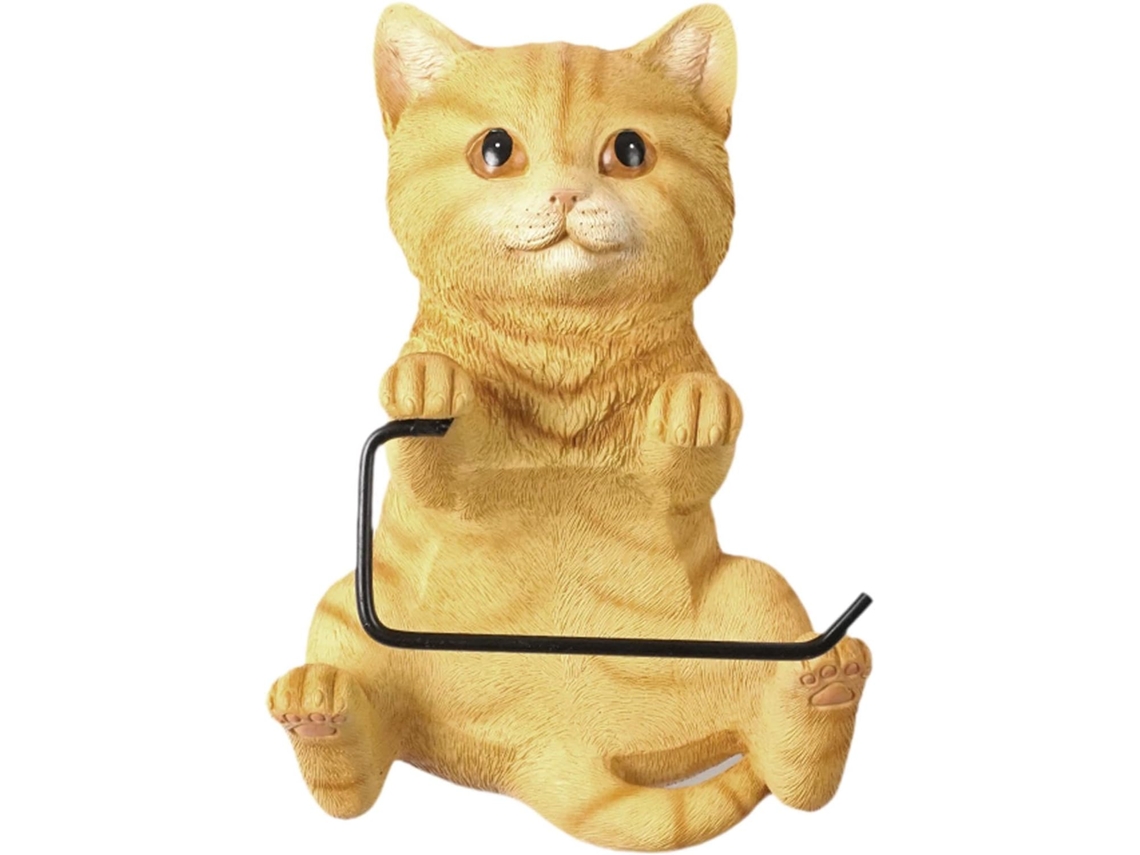 Suporte De Papel Higiênico Parede, Porta Papel Higiênico Em Formato De Gato, Porta Lenços De Papel, Suporte Para Toalhas