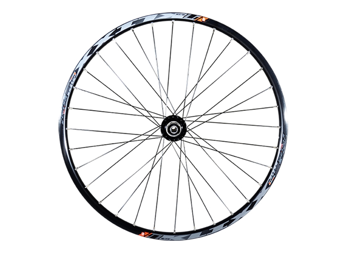 Roda Traseira de Bicicleta K7 Aro de Disco 6 Furos Eixo Atravessado VELOX Klixx Tubeless Ready