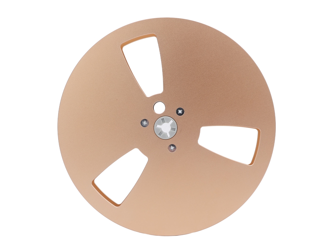 Bobina de Fita Vazia 7 Polegadas Alumínio 3 Furos para Reel To Reel S/MARCA