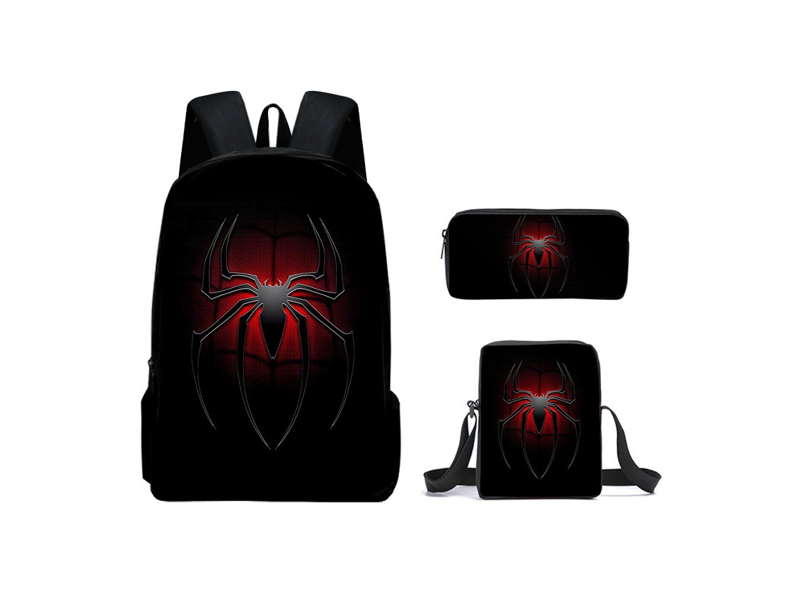 Conjunto Escolar 3 Peças Com Mochila Para Estudantes