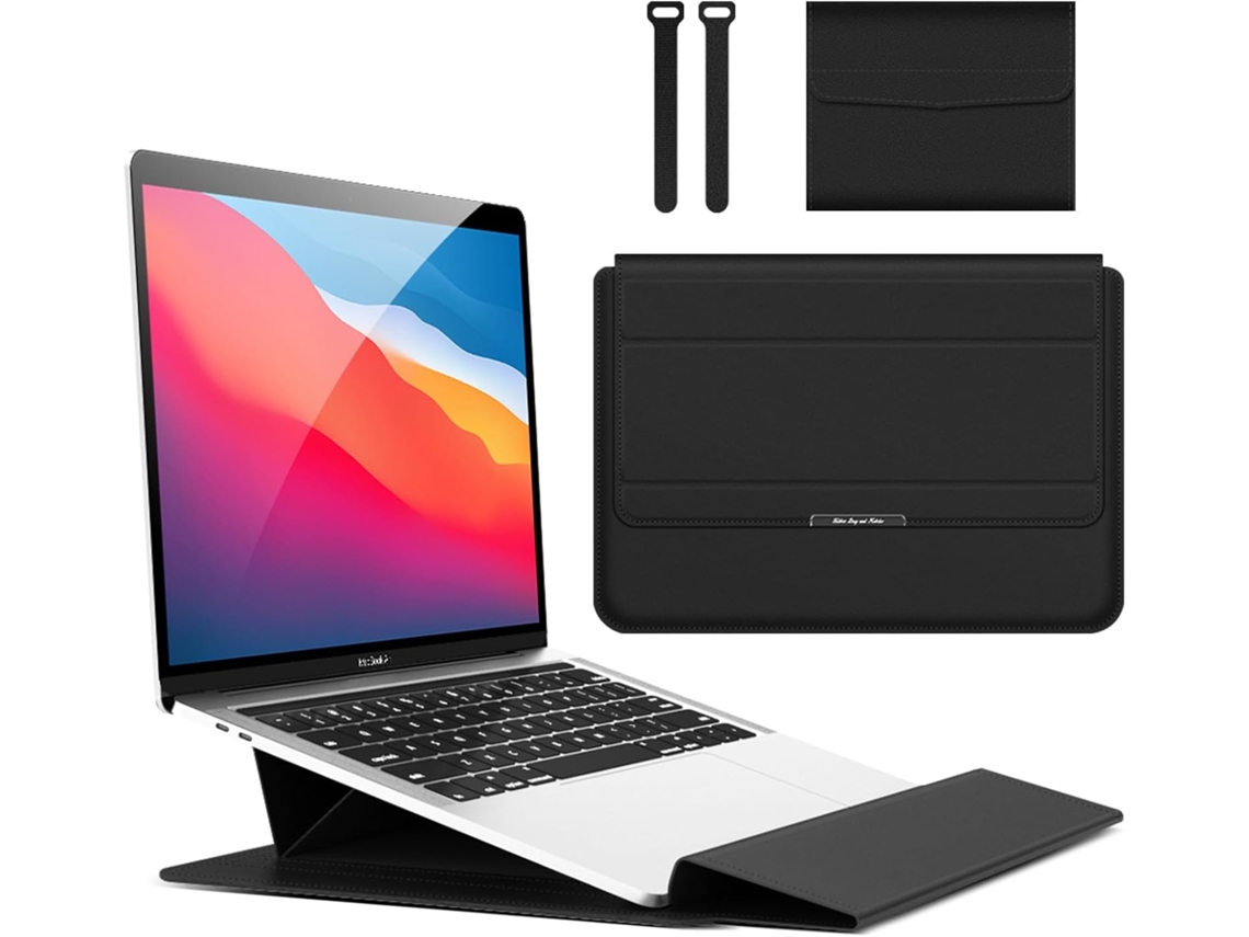 Capa para Laptop de 16 a 17 Polegadas com Suporte Preto DIGITALLAB
