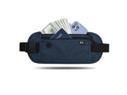 Cinto de corrida azul escuro Slowmoose, bolsa para celular