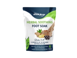 Pack de Banho de Pé com Ervas South Moon da LAXISCREED para Massagem e Fortalecimento da Pele