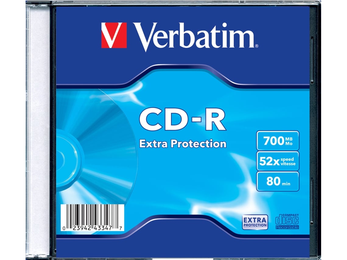 CD-R VERBATIM Extra Proteccion  - 700MB