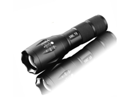 Lanterna Led Cree Xml T, 6 3000 Lúmens Preta
