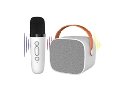 P2 Home Kids Karaokê Caixa De Som Bluetooth Portátil Com 1 Microfone Olysi Shop