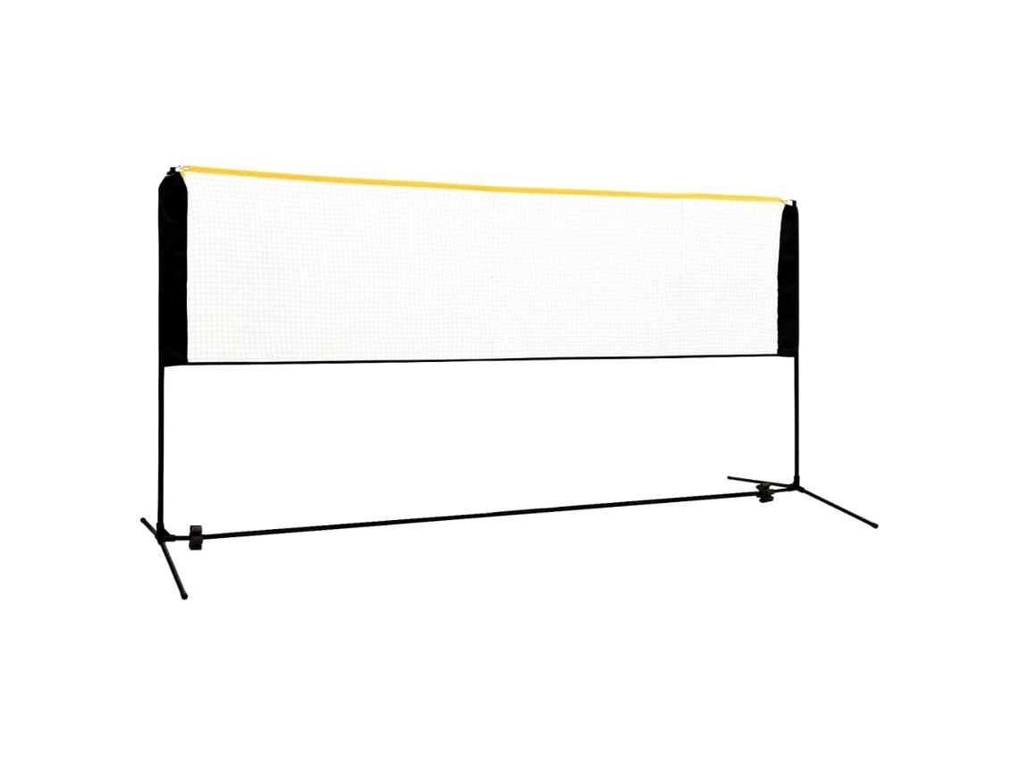 Vidaxl Rede De Badmínton Ajustável 300x103x94-158 Cm Metal