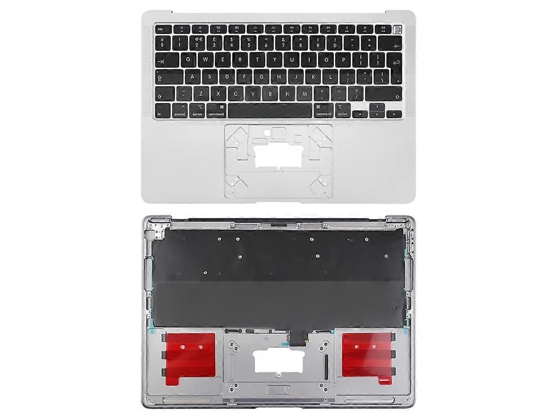 Tampa Lateral C + Teclado Para Macbook Air 13 2020 M1 A2337 (edição Do Reino Unido)