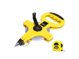Fita Métrica De 3 Metros Em Fibra Revestida Nylon Impermeável Com Abs,