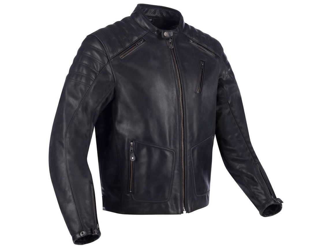Blusão shop couro homem