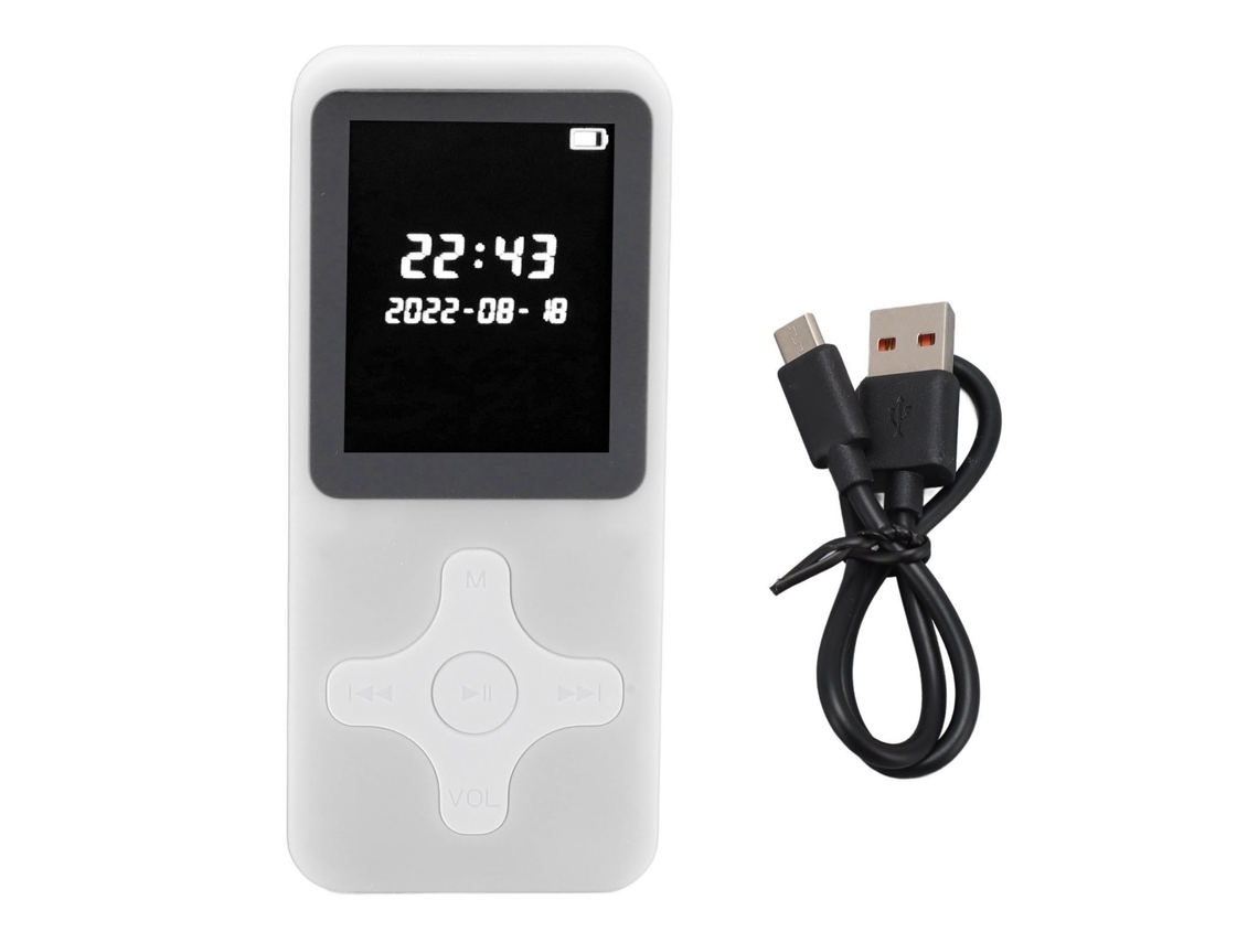 Reprodutor de Música HiFi portátil EOOCOO Bluetooth 5.0 com LCD digital