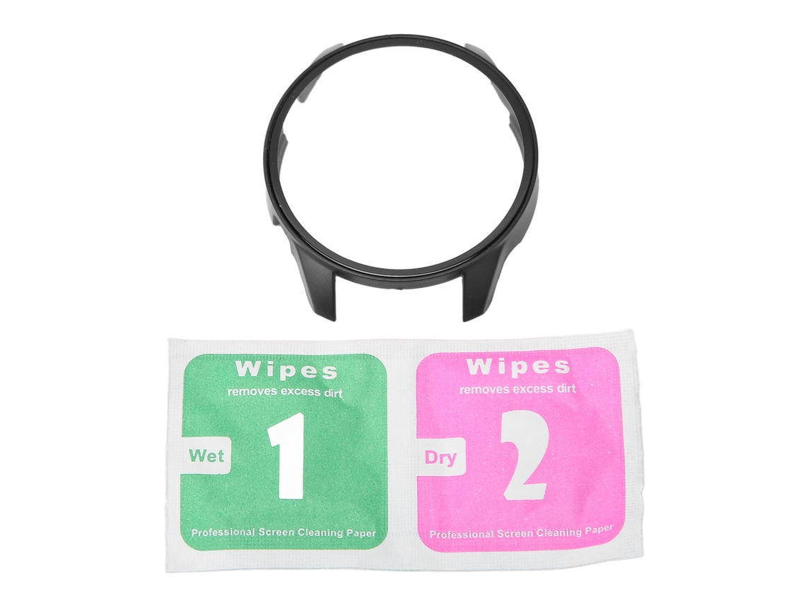 Capa Protetora com Vidro Temperado para Mi Watch Color Sports Edition Preto