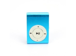 Reprodutor Mp3 Mini Com Clip Usb2.0 3.5mm Sem Tela Suporta Cartão De Memória Simples