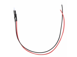 Laxiscreed Led Rgb 3mm 12v Multicolorido Com Cabos De 20cm – Pack De 10 Ou 20 Unidades