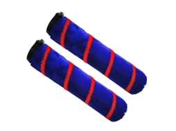 2pc cabeça da escova de rolo macio macio escova de rolo de piso elétrico apto para dyson v7 v8 v10 v11 aspirador de pó ferramenta