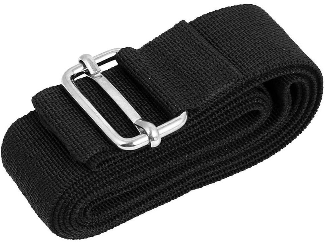 Cintas De Segurança Viagem, Reforçadas, Ajustáveis E Alargadas, Malas, Com Fivela De Metal 2m X 38mm Cor Preta