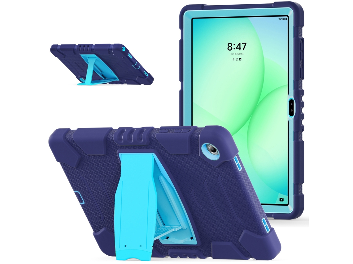 Tressino Capa Tablet Para Samsung Galaxy Tab A11 Plus 11 Polegadas (2025) Resistente A Quedas Com Suporte, Azul