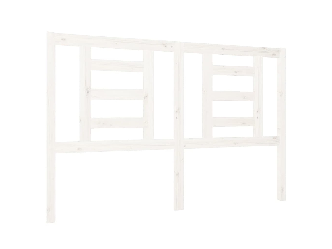 Headboard, Headboards Vidaxl Branco Madeira De Pinho (126 X 100 Cm)