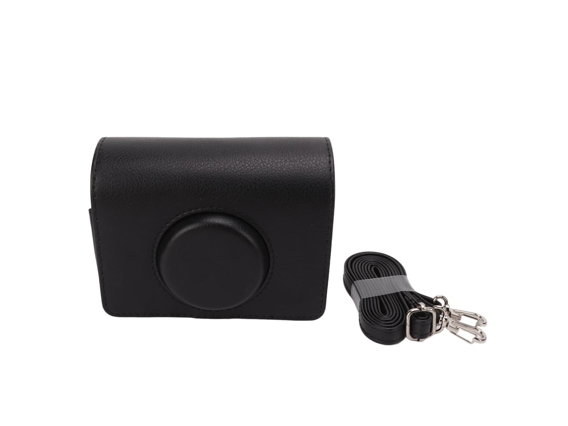 Bolsa para Câmeras Fujifilm, Capa Protetora Estilo Vintage, Design com Tampa Frontal Removível, Alça de Ombro Ajustável Resistente a STELASPLEN