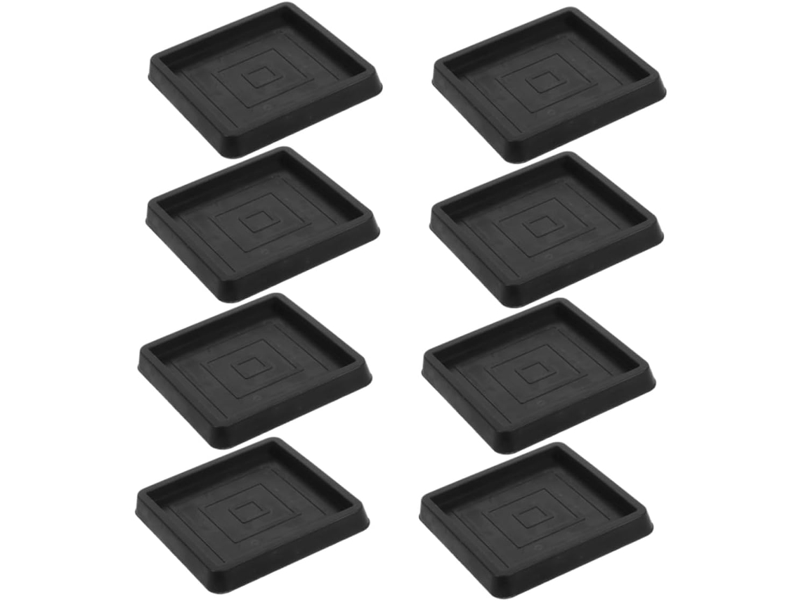 Conjunto De 8 Peças De Almofadas De Borracha Antiderrapantes Para Móveis E Cadeiras - Capa Protetora