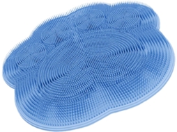 Tapete De Banho Esfoliante Minkissy, Tapete Sem Pé, Almofada De Limpeza Silicone, Montado Na Parede