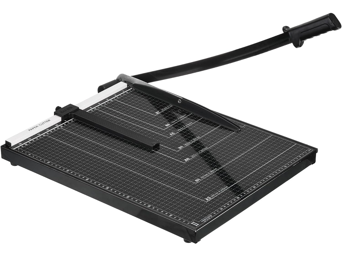 Cortador De Papel A3 Para Cartolina, Comprimento Corte 18", Trilho