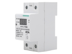 Protector de Sobrecarga e Baixa Tensão Auto resetável Din Rail 40A 230V com Indicador Redondo S/MARCA