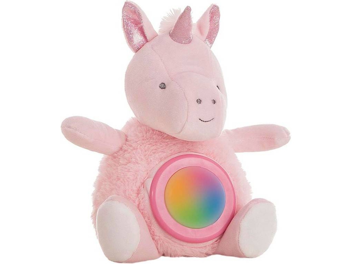 Peluche DISFRAZZES Unicórnio Musical com Luz (Rosa - 20 cm)